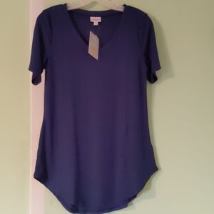 LuLaRoe Iris - NWT - Dark Blue - XXS